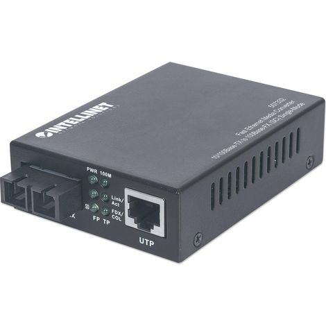 Intellinet Media Converter Fast Ethernet Monomodale (1/5)