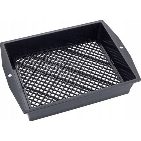 Maximex Tamiz de jardín marrón rectangular de plástico