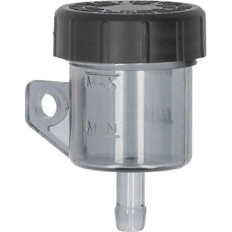 Réservoir de liquide de frein, godet d'huile arrière et avant transparent fumé pour moto universelle (1/5)