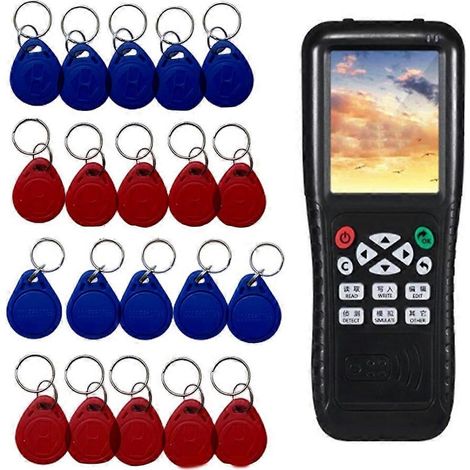 Réplicateur intelligent X100 : copieur de badges RFID, lecteur/décodeur de cryptage 13,56 MHz, programmateur/graveur de cartes 125 kHz (1/5)