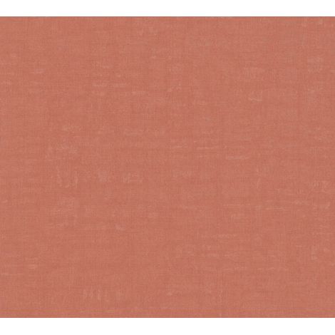 Papel pintado liso Profhome 387458 papel pintado vinílico estampado en caliente tejido non tejido ligeramente texturado unicolor mate naranja rojo-salmón rojo anaranjado 5,33 m2