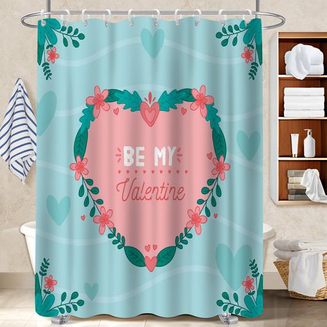 Rideau polyester pour douche 180x180 aéré rideau étanche pour décoration salle de bain (1/5)