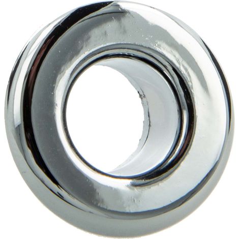tecuro Überlaufblende Ø 14 mm Abdeckung Ring für Überlaufloch Waschbecken