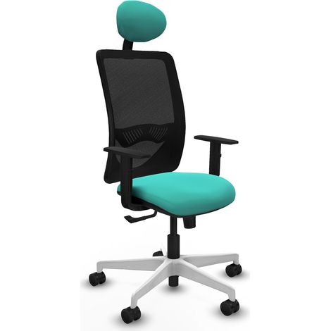Silla de oficina piqueras y crespo Zulema negro espuma alta calidad (1/2)