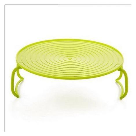 support De Plateau De Four  Micro-ondes Support De Plateau De Cuisson En Plastique Multifonctionnel Pour Accessoires De Micro-ondes Avec Poignes E (1/4)