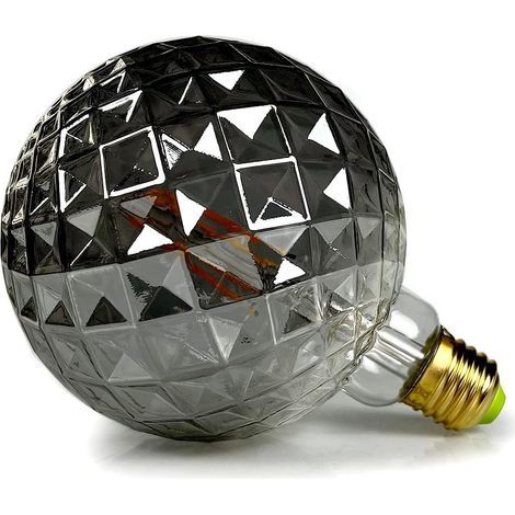Ampoule LED vintage à filament Edison 4 W Verre fumé 220/240 V E27 (1/5)
