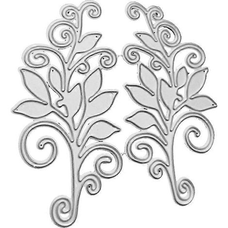 Blätter-Metallstanzformen Schablone DIY Scrapbooking Album Stempel Papierkarte Prägen