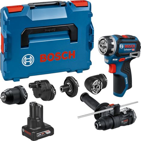Trapano avvitatore a batteria Bosch GSR 12V-32 FC 12 V 31 Nm brushless + 1x batteria da 6,0 Ah + L-Boxx - senza caricabatterie (1/5)