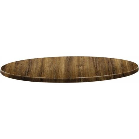 Plateau de table rond (Ø)700 mm, atacama cherry