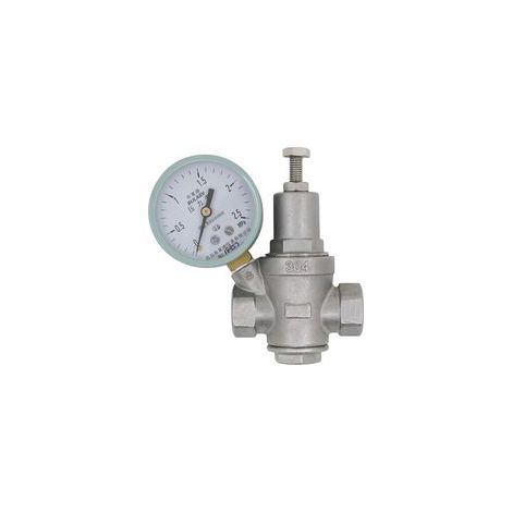 Reducteur pression eau 1/2 3/4 1 1-1/4 1-1/2 2 pouce - sans plomb acier inoxydable - regulateur de pression eau inox (DN20-3/4 pouce)