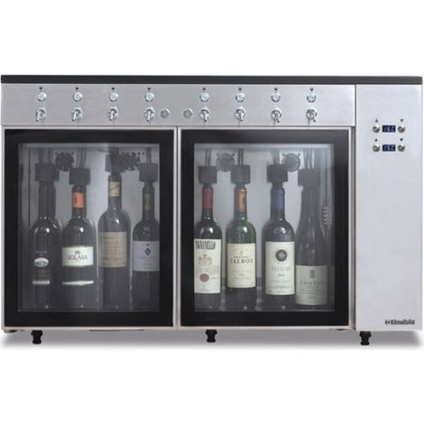 Distributeur de vin 8 verres Modèle SOMMELIER8 - KlimaItalia