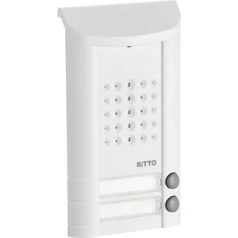 Ritto Estación de puerta Minivox blanco 19.6x13.6x4.4 cm