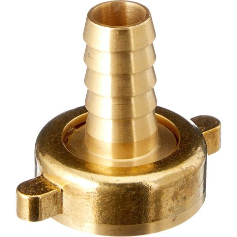 GARDENA 07143-20 Ottone Raccordo a vite per tubi 30,3 mm (1) IG, 13 mm (1/2) Ø (1/5)