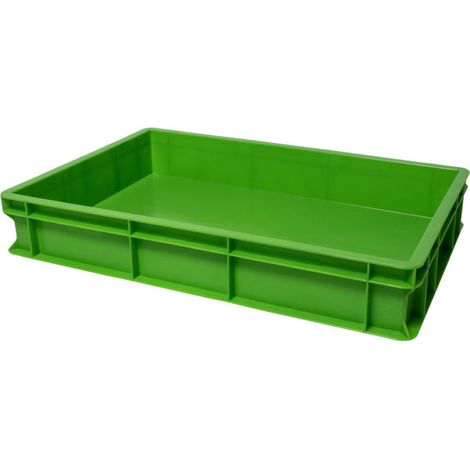 Genus Dei cassetta impasto verde polietilene 60x40x10 cm contenitore per pizza