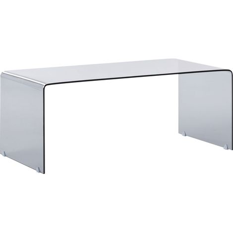 Couchtisch KENDALL Sicherheitsglas Schwarz (1/5)