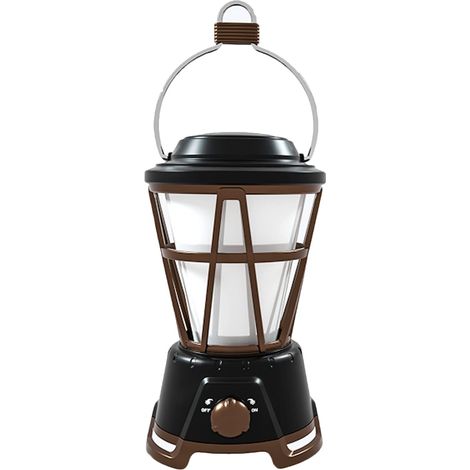 LED-Campinglaterne, leistungsstarke wiederaufladbare Campinglampe 1000 lm, Taschenlampenlampe für Außenbeleuchtung, einstellbare Helligkeit 2 Modi, wasserdichte Campingbeleuchtung für Camping, Ausflüg (1/5)