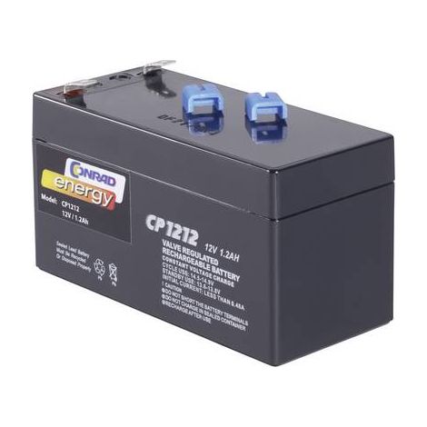Batterie plomb 12 V 1,2 Ah Conrad energy (1/2)