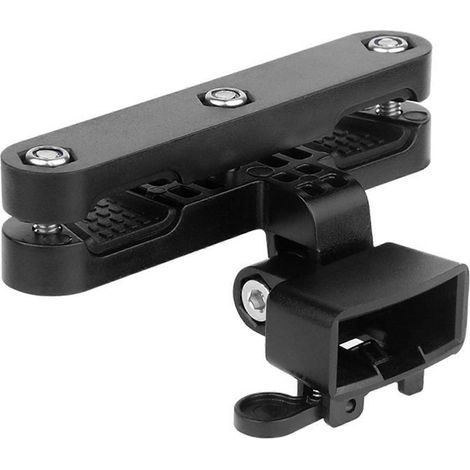 Deux supports de fixation pour éclairage de selle de vélo, supports de montage pour feux arrière LED sur rails de selle. (1/4)
