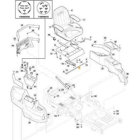 Rod, Seat Pivot