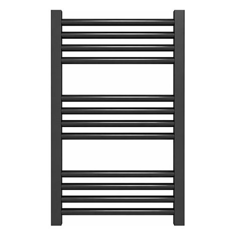 Sèche-serviette mixte noir - (HxL) 660x400 mm - 300 Watt - 241 Watt - FIO660-400Z8N