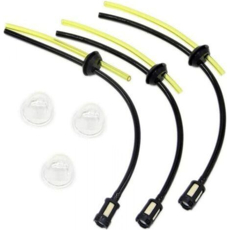 Kit de filtre à essence universel Joint de tuyau d'essence pour débroussailleuse tondeuse tondeuse débroussailleuse taille-haie élagueur