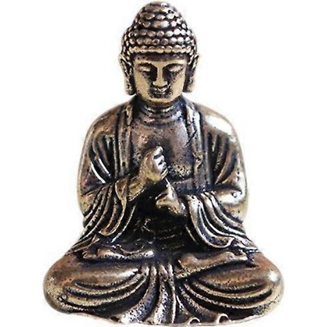 Petite statuette de Bouddha de style thaïlandais, décoration intérieure, 2,8 cm x 2,4 cm (1/5)