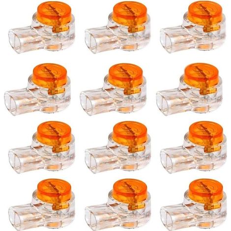 200 Pcs Connecteurs de Câble K1, Épissure avec Gel d'Étanchéité pour Connexion Téléphonique (1/4)