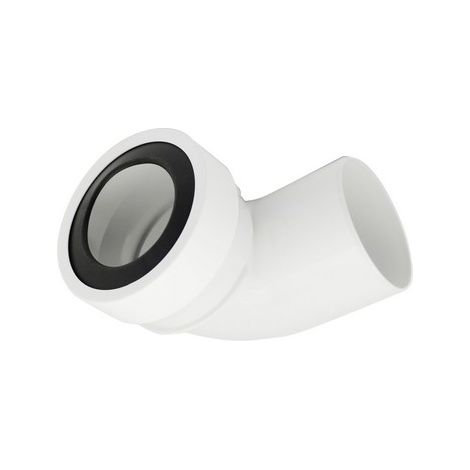 PROLUNGA WC CORTA MASCHIO CON GUARNIZIONE DI TENUTA