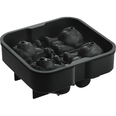 à Glace Silicone Forme de Chien Bac Glaçons Réutilisable Souple (1/5)