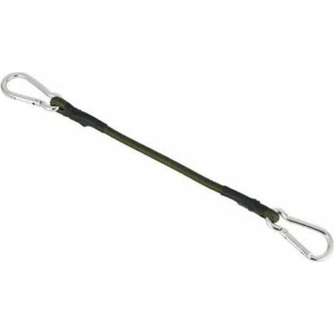 Kit d'accessoires pour voile d'ombrage 60 cm : tendeur élastique, noir, protection solaire, fixations, outils d'installation, vert. (1/4)