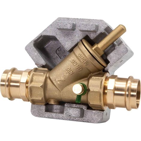 RACCORD ANTI-RETOUR JS, AVEC RACCORD DE DÉGAGEMENT SOUS PRESSION, AVEC FILTRE, DN40, PN42, DVGW (1/3)
