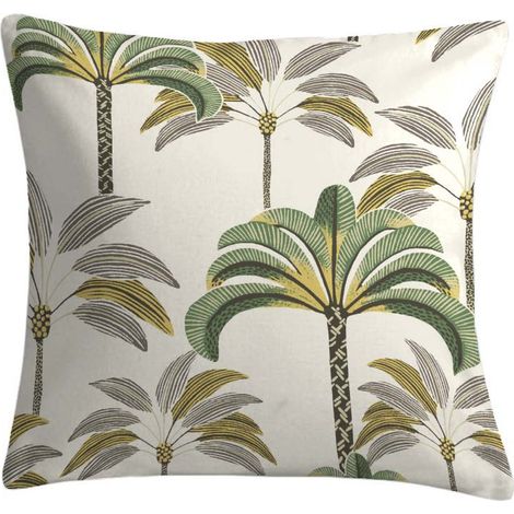 Kissen Stoff Ravenala Grün 50x50cm - Stoff