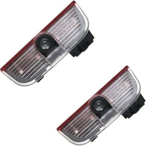 2 pièces Led porte bienvenue voyant d'avertissement projecteur Laser fantme ombre Logo lumière pour Skoda Superb 2009 2010 2011 2012 2013 2014 2015 1000 pcs (1/5)