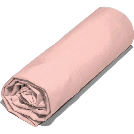 Drap housse LAGO polyester microfibre Bonnet de 28 cm 90x190 cm (1/5)