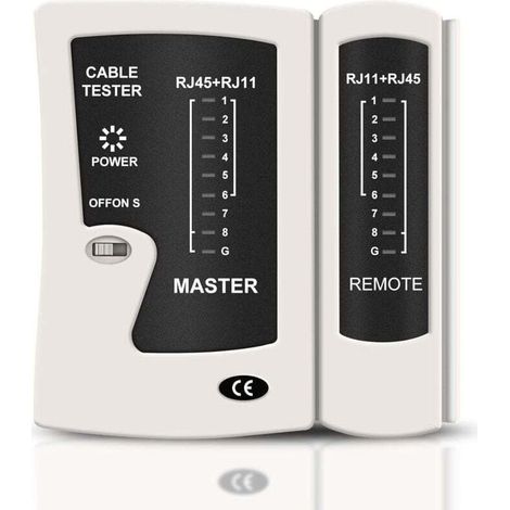 CAVI tester, CAVI direct tester, CAVI patch tester (RJ45/RJ11), CAVI LAN tester, CAVI telephone tester, CAVI Cat5, Cat6, Cat6A, Cat7 tester (1/4)