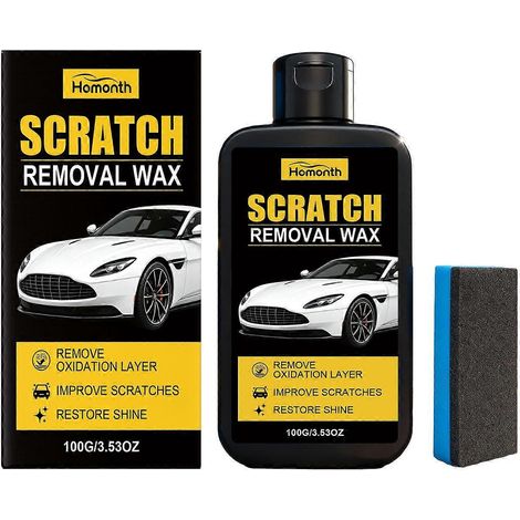 Kit de réparation des rayures de voiture - Polir et restaurer les rayures de peinture