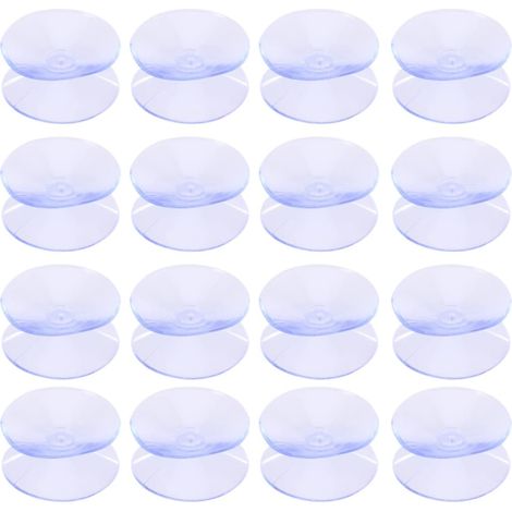 en silicone transparent de 30 mm double face sans crochet (1/5)