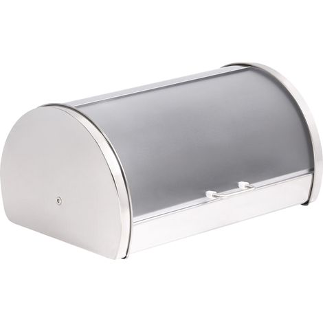 Brotkasten FRIANDISE Edelstahl Silber