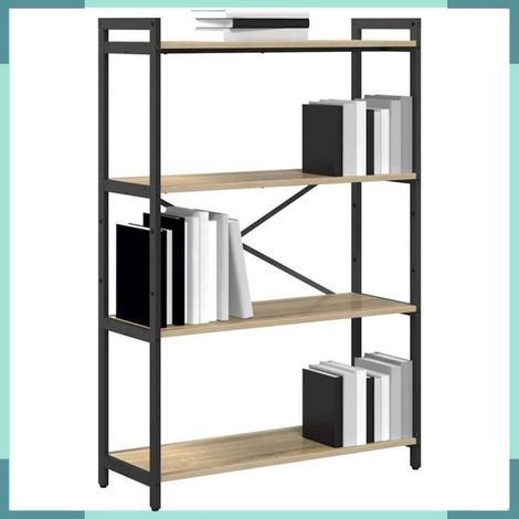Étagère - 868420 - Chêne sonoma - 80 x 30 x 120 cm - Bois d'ingénierie (1/5)
