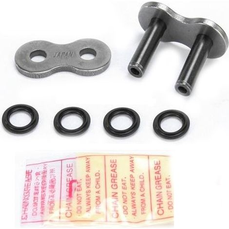 MAILLON DE CONNEXION DE CHAÎNE DE TRANSMISSION DID X-RING RIVETÉ (CLIP/FERRULE) MOTO. DID