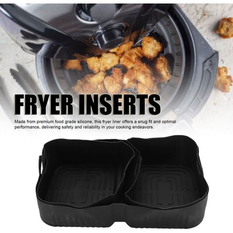 Housse silicone pour friteuse AF500 10.4L - Non-stick, résistant à 200°C, 3 pièces - Compatible AF500UK/AF500DE/AF500EU (1/4)