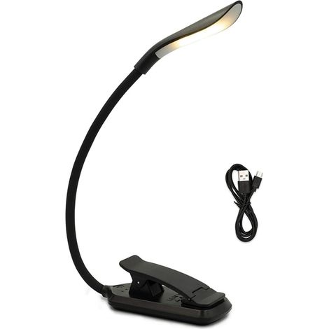 Portable LED Protection des Yeux Livre Veilleuse USB Rechargeable (1/5)
