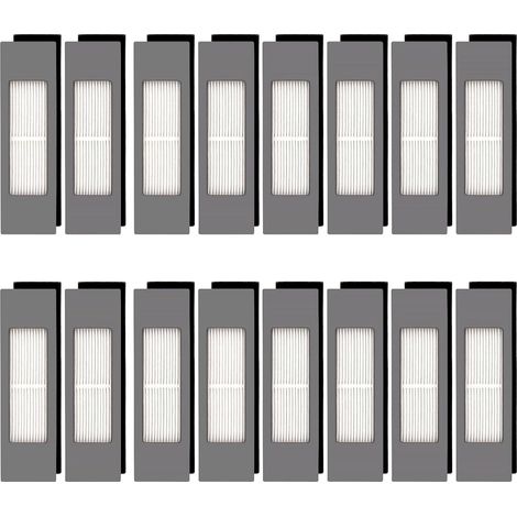 Lot de 16 filtres HEPA pour ECOVACS DEEBOT OZMO N10, N10 Plus, 920, 950, T8, T9, T5, N5, N7 et N8+ (1/5)