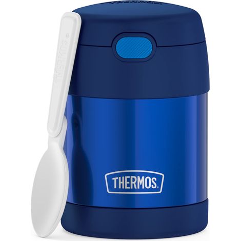 Thermos kids FUNTAINER FOOD JAR 0,30 l, contenitore termico per cibo con cucchiaio per bambini, 5 h caldo/7 h freddo, assolutamente ermetico per zuppa, cereali, pausa (1/5)