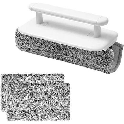 Brosse amovible pour rainures de fenêtres, brosse de nettoyage pour appuis de fenêtre, brosse de nettoyage pour coins difficiles d'accès, brosse de nettoyage pour joints de portes et fenêtres, raclett