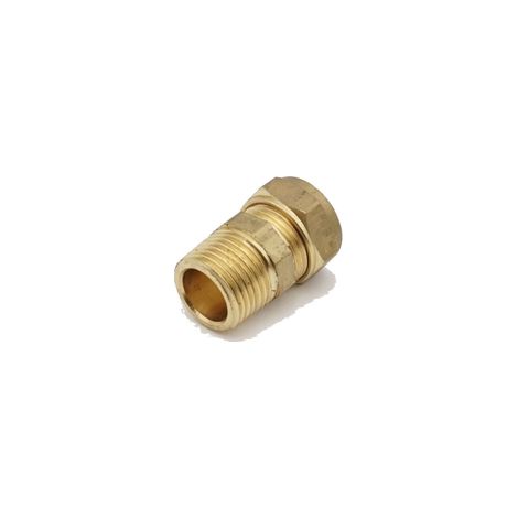 PrimaPlus 15mm Brass Compression Adaptor Male Taper Fitting (1/3)