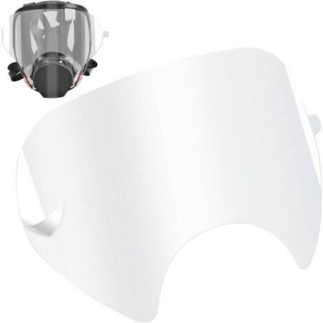 Lot de 10 Cache Objectifs Détachables pour Masques 3M 6000, 6800, 6900 Protection Complète et Facile à Installer. (1/5)