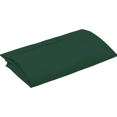 Replacement Fabric for Cantilever Umbrella Green 350 cm vidaXL