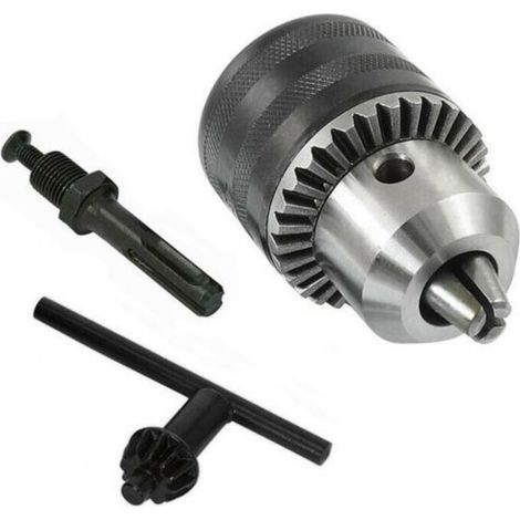MANDRINO PER TRAPANO A CREMAGLIERA 16 mm + ADATTATORE SDS Plus (1/2)