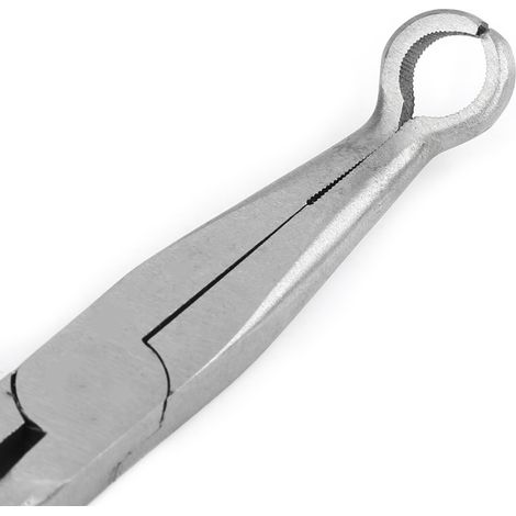 Pince en acier extra longue de 270 mm pour l'entretien et la réparation de véhicules (forme en O) (1/5)